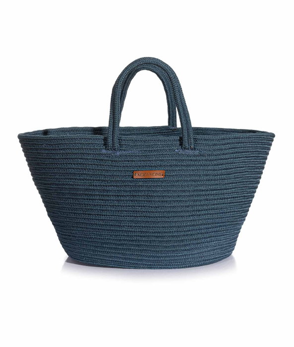 Aberto Design Bolso Decorativo Azul Marino